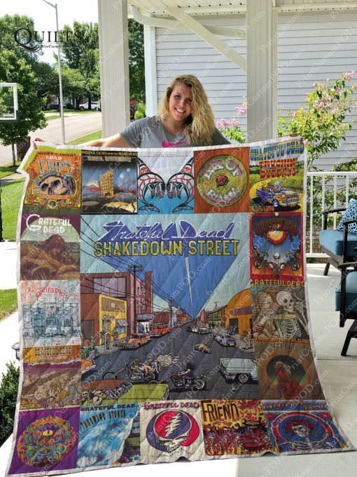 Grateful Dead Albums Quilt Blanket For Fans Ver 17