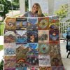 Grateful Dead Albums Quilt Blanket For Fans Ver 25