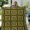 Green Bay Packers Quilt Blanket 01