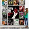 Green Day Quilt Blanket