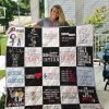 Grey’s Anatomy T-shirt Quilt Blanket For Fans