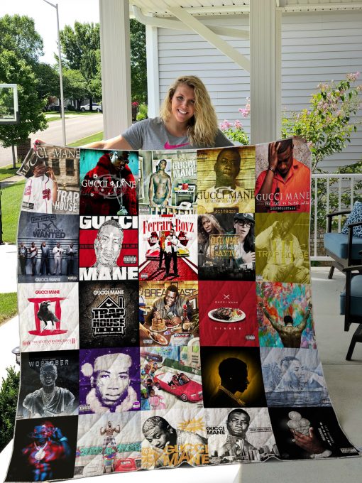 Gucci Mane Quilt Blanket