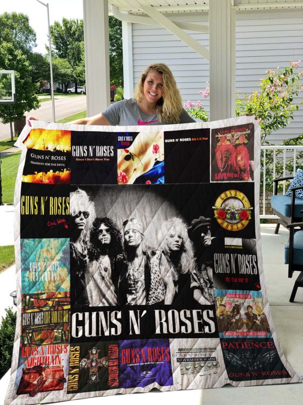 Guns N’ Roses Albums Cover Quilt