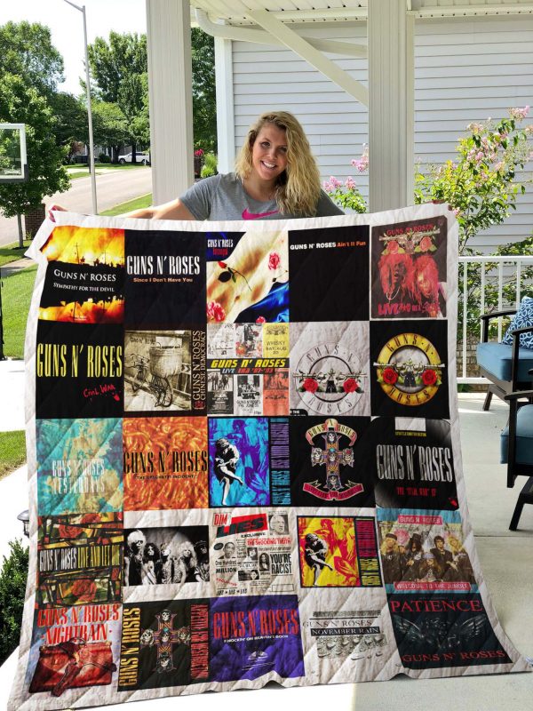 Guns N’ Roses Albums Cover Quilt