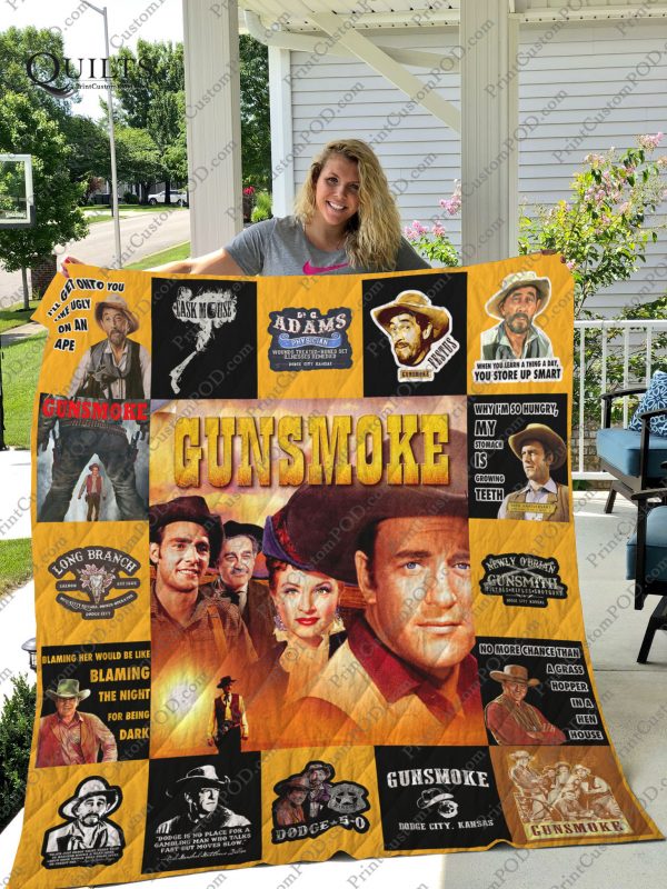 Gunsmoke Quilt Blanket For Fans Ver 17