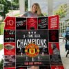 H – Manchester United 17 Quilt Blanket