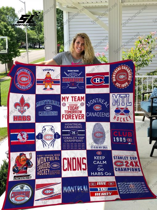 H – Montréal Canadiens 25 Quilt Blanket