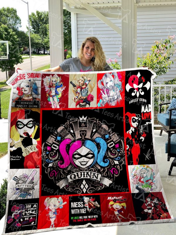 Harley Quinn Quilt Blanket 0408