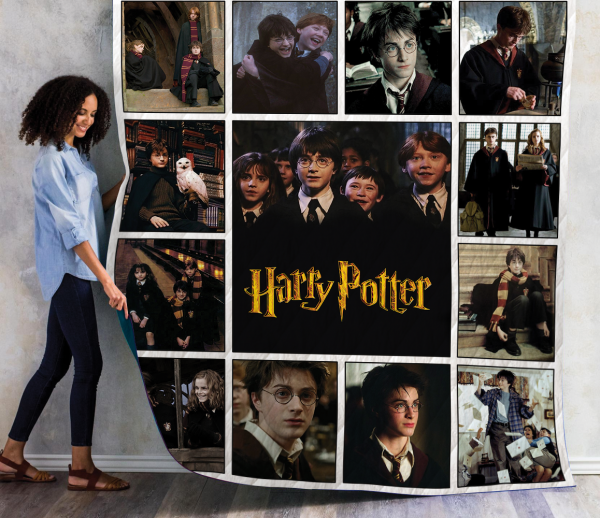 Harry Potter Movies Quilt Blanket 01