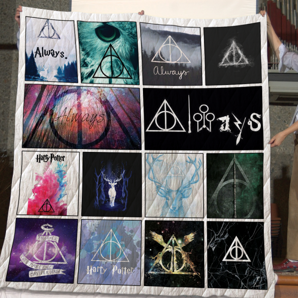 Harry Potter Movies Quilt Blanket 08