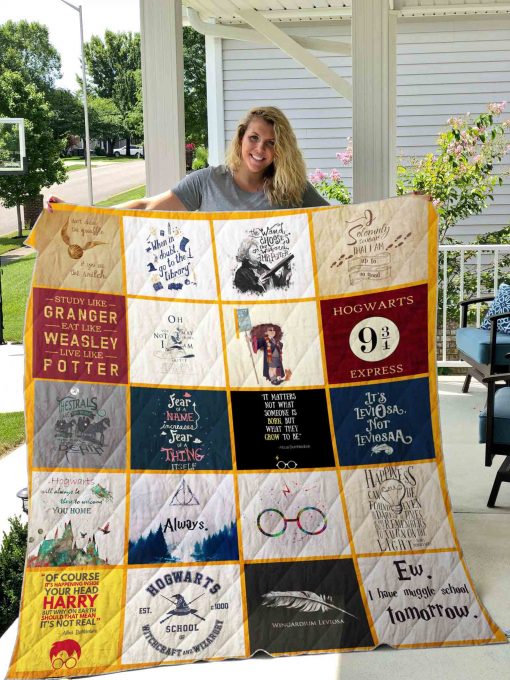 Harry Potter Quilt Blanket 03