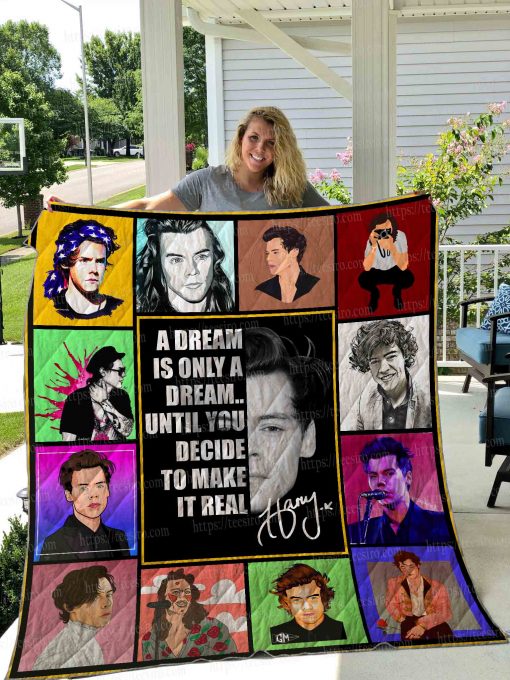 Harry Styles Quilt Blanket 01