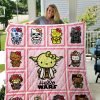 Hello Kitty Star Wars Quilt Blanket For Fans