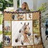 Horse Quilt Blanket 01