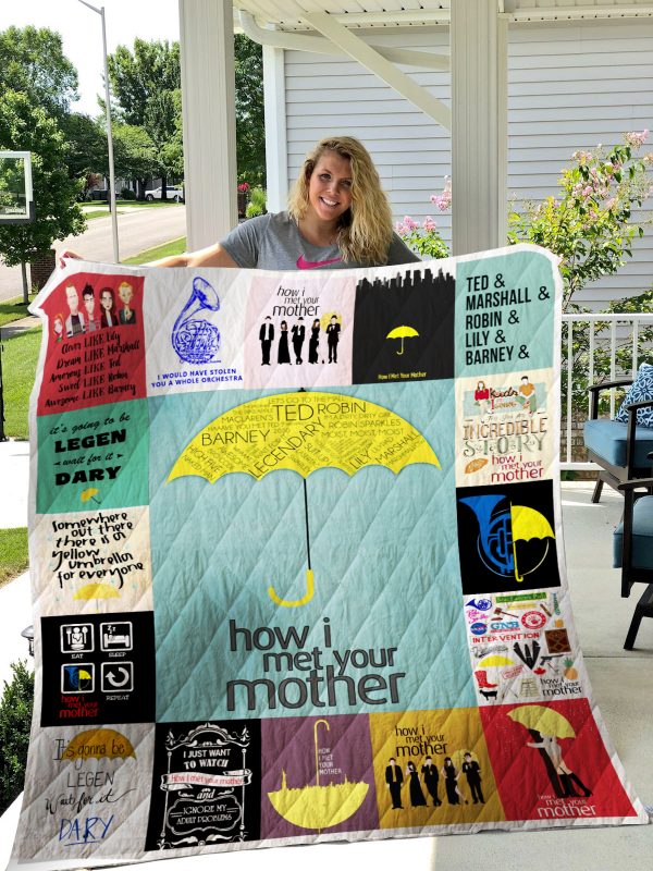 How I Met Your Mother Quilt Blanket 0318