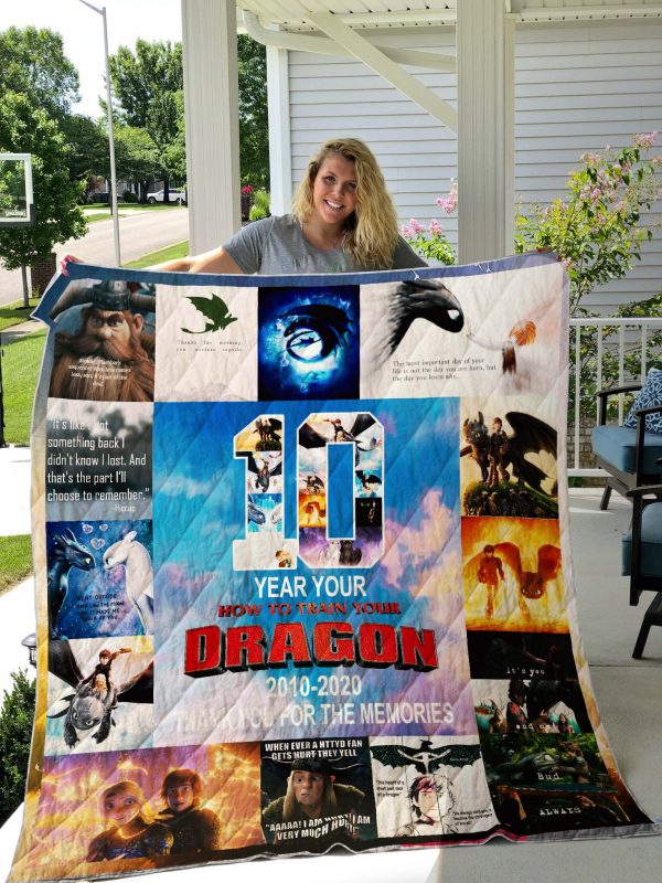 How To Train Your Dragon Quilt