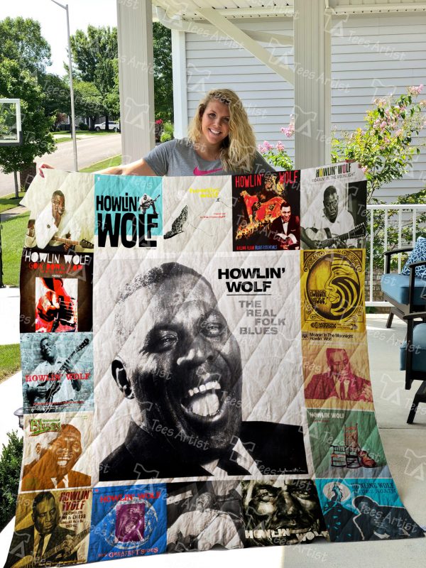 Howlin’ Wolf Quilt Blanket 01015