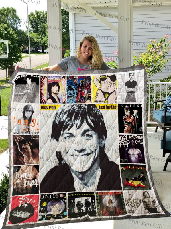 Iggy Pop Albums Cover Poster Quilt