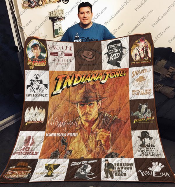 Indiana Jones Quilt Blanket For Fans Ver 17-1