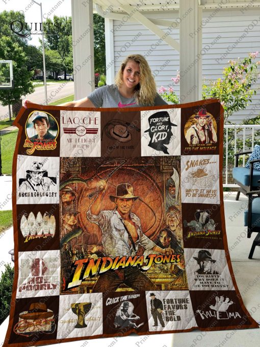 Indiana Jones T-shirt Quilt