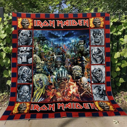 Iron Maiden Quilt Blanket Th0107