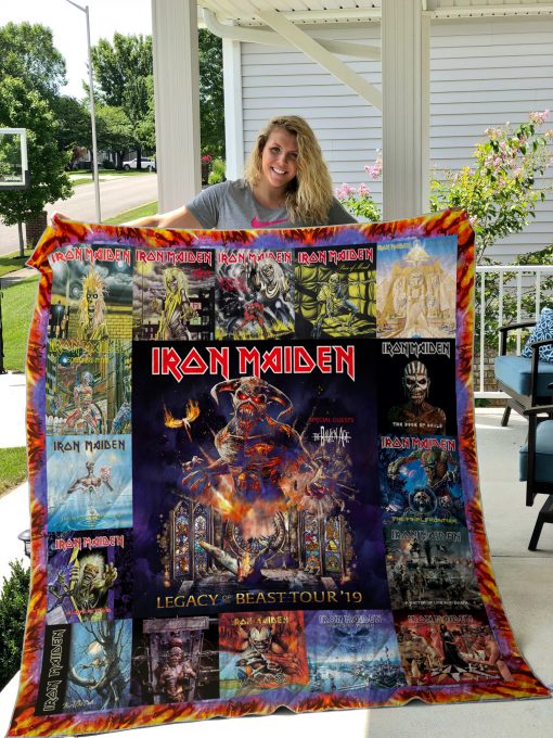 Iron Maiden Style 4 Quilt Blanket