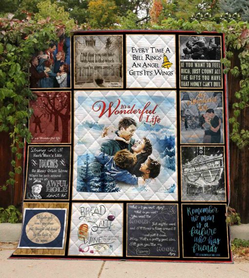 It’s A Wonderful Life Quilt Blanket 01