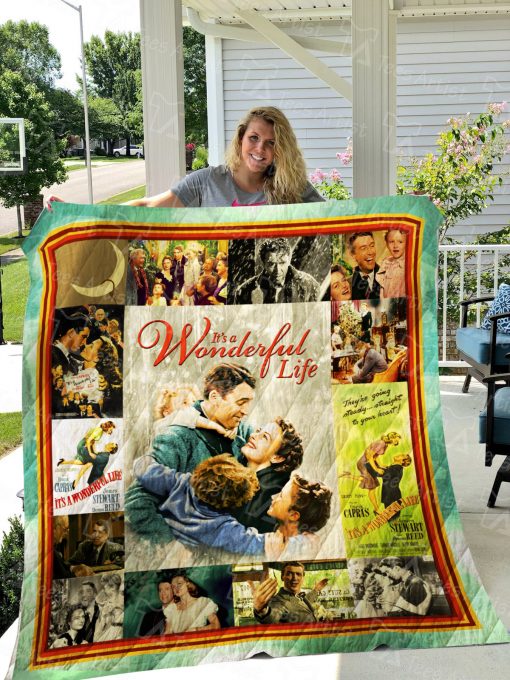 It’s A Wonderful Life Quilt Blanket 01506