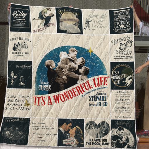 It’s A Wonderful Life T-shirt Quilt