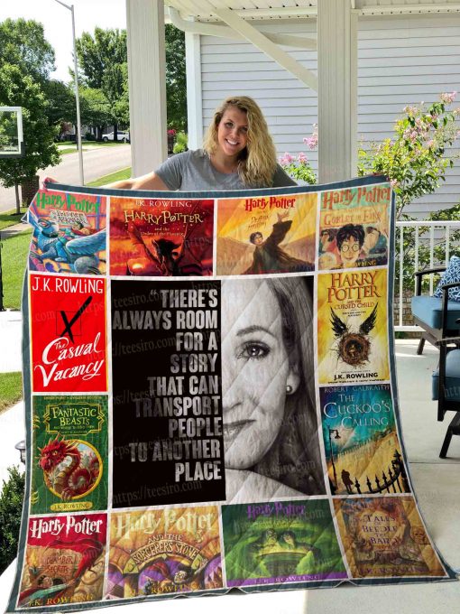 J.k. Rowling Quilt Blanket 01