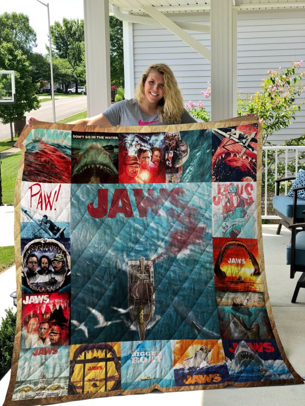 Jaws Poster Quilt