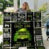 Jeep Girl  Quilt Blanket 07