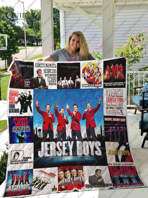 Jersey Boys Quilt Blanket For Fans Ver 17