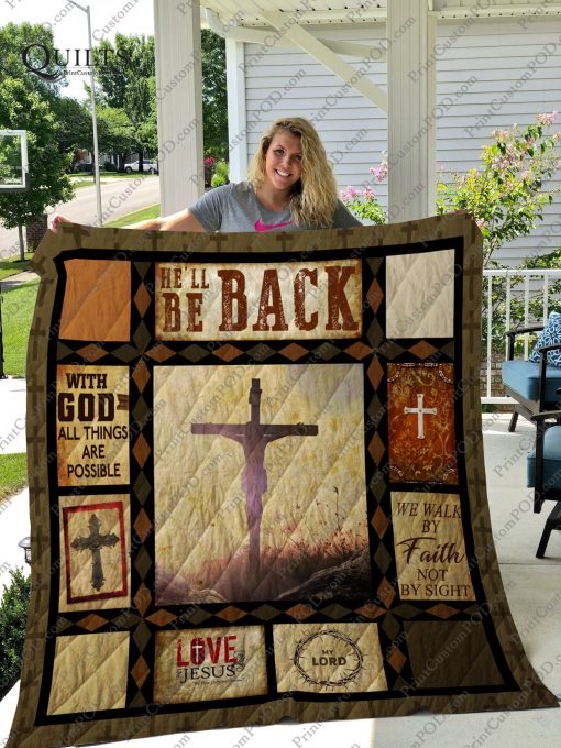 Jesus – He’ll Be Back Quilt