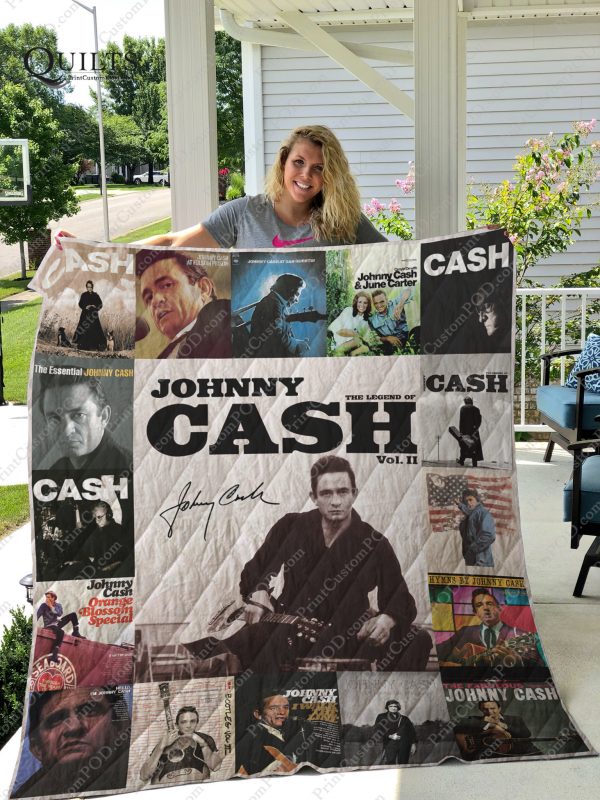 Johnny Cash Blanket For Fans Ver 17-2