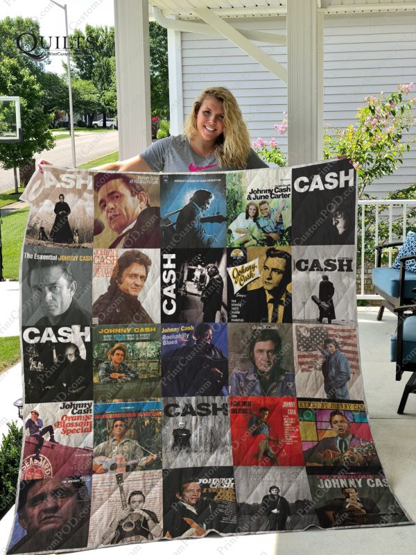 Johnny Cash Blanket For Fans Ver 25