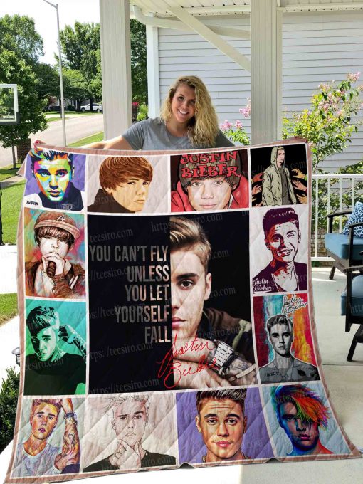 Justin Bieber Quilt Blanket 01