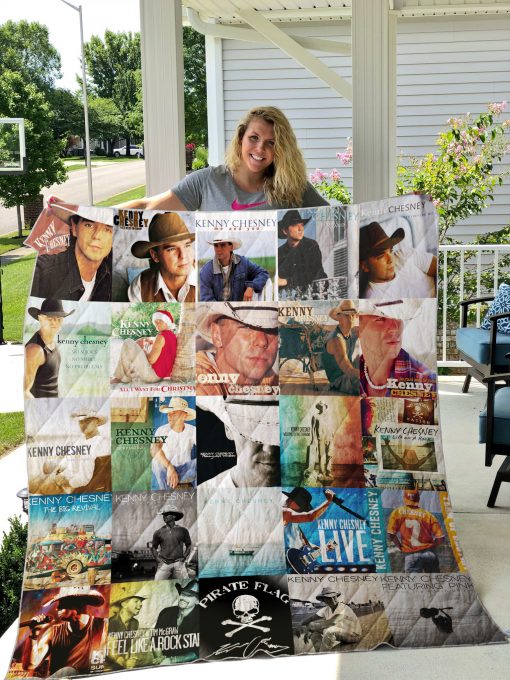 Kenny Chesney Style 2 Quilt Blanket