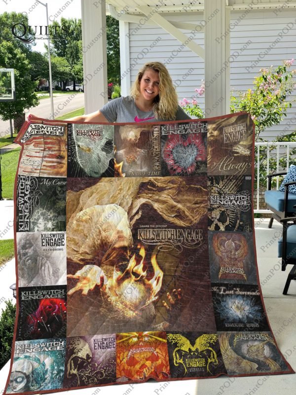 Killswitch Engage Albums Quilt Blanket For Fans Ver 17