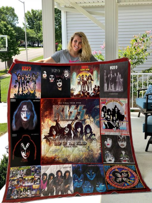 Kiss End Of The Road World Tour_02 Quilt Blanket