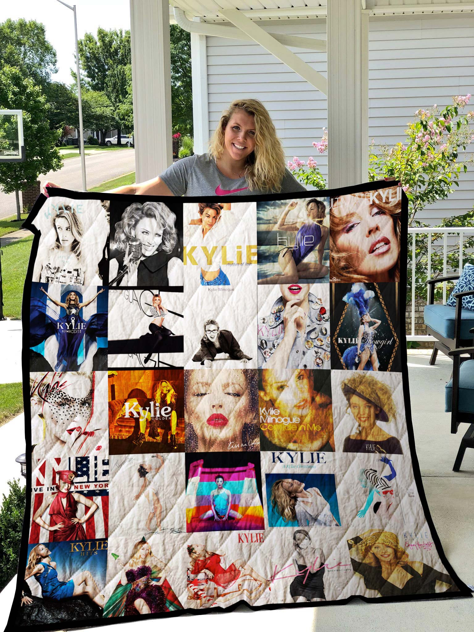 Kylie Minogue Quilt Blanket New Arrival - Pick A Quilt