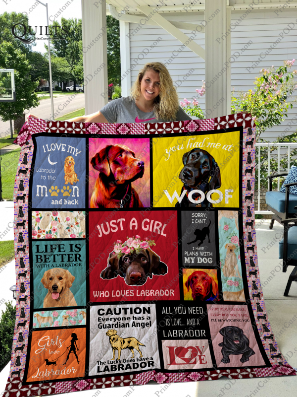 Labrador Quilt Blanket