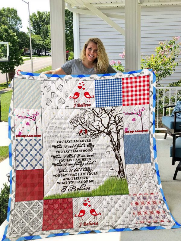 Lauren Daigle You Say Quilt Blanket I1d2