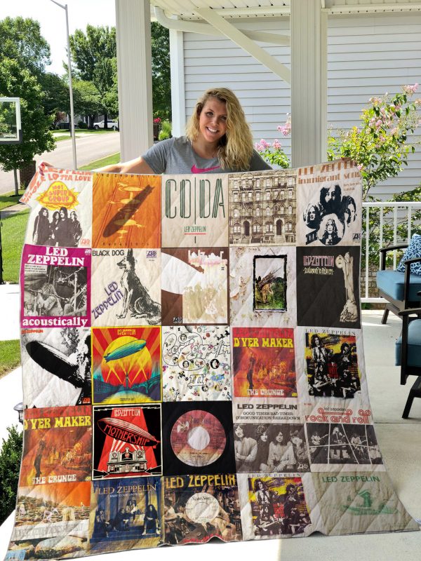 Led Zeppelin 2 Quilt Blanket