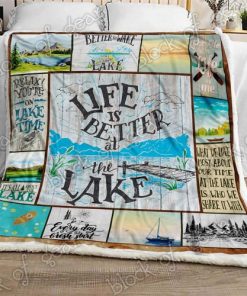 Life Is Better At The Lake Sofa Blanket Np185