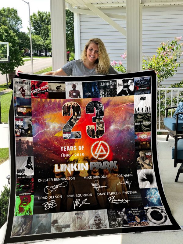 Linkin Park Quilt Blanket I1d2