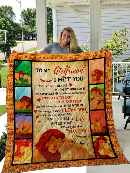 Lion King – Girlfriend Quilt Blanket 02