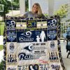 Los Angeles Rams Quilt Blanket I1d1