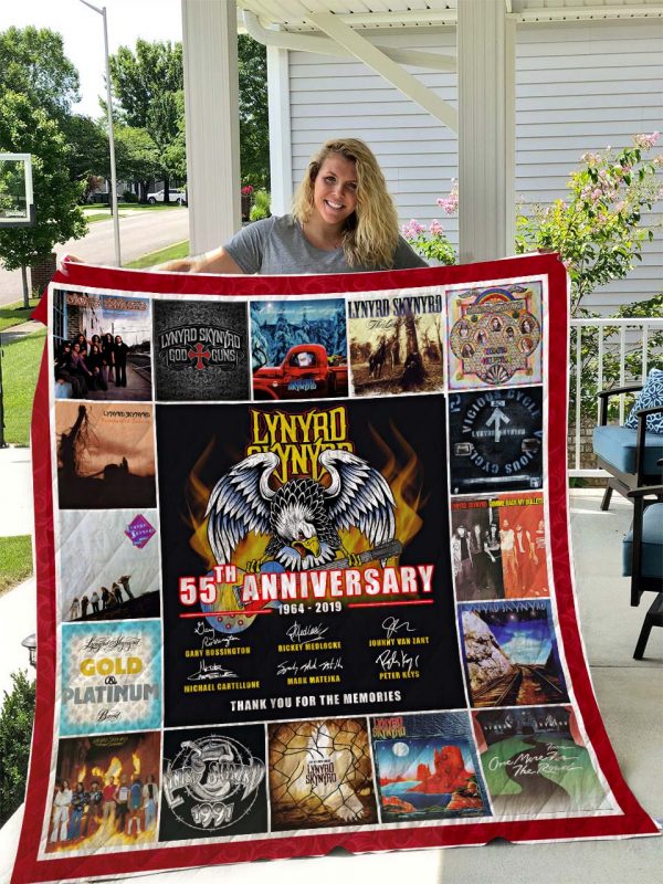 Lynyrd Skynyrd Quilt Blanket I1d2