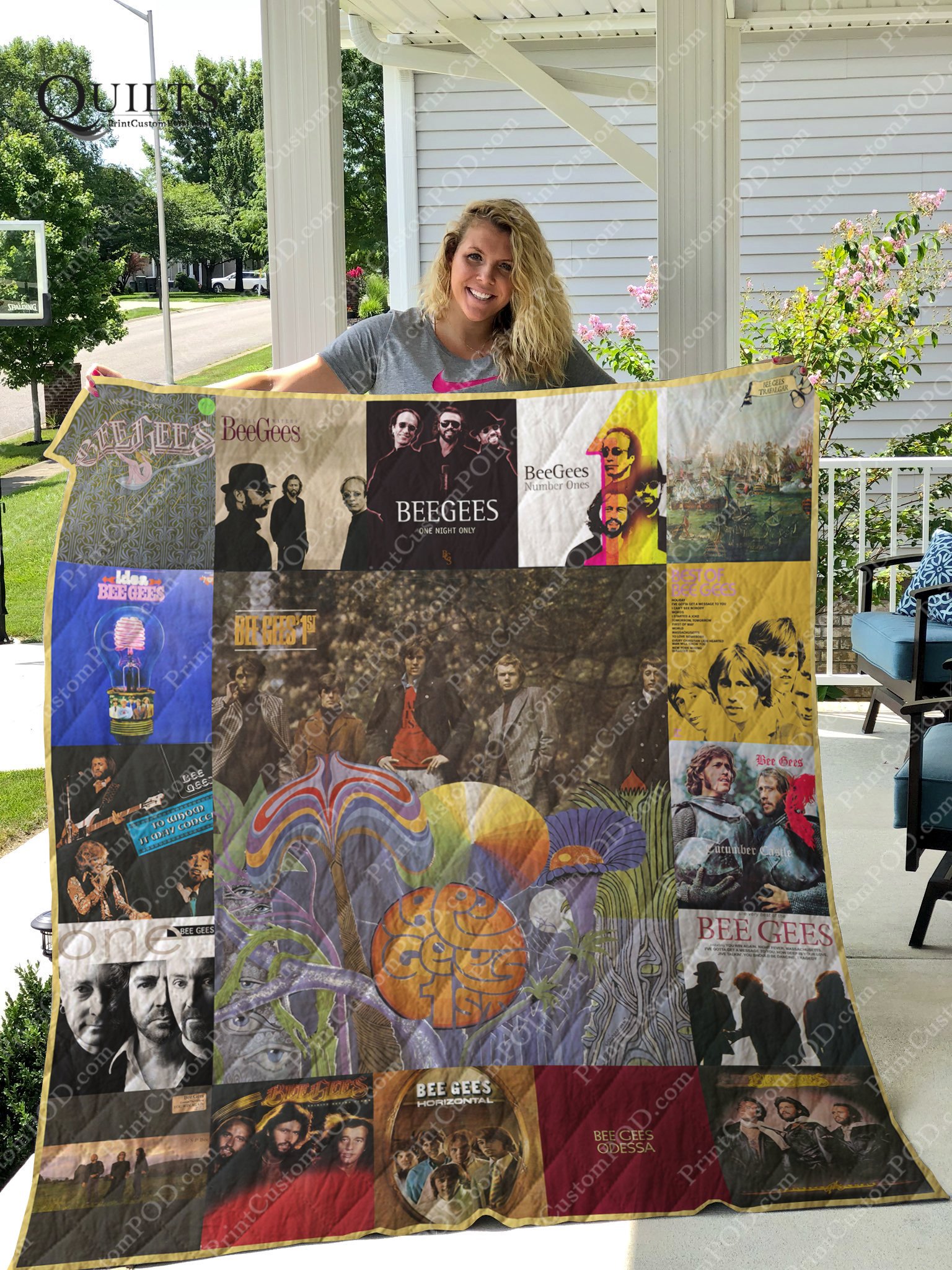 M-bee Gees Quilt Blanket For Fans Ver 17 - Pick A Quilt